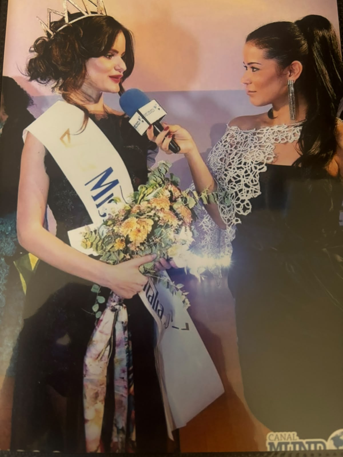 Red carpet Miss Italia — creazione Simona Tuzio