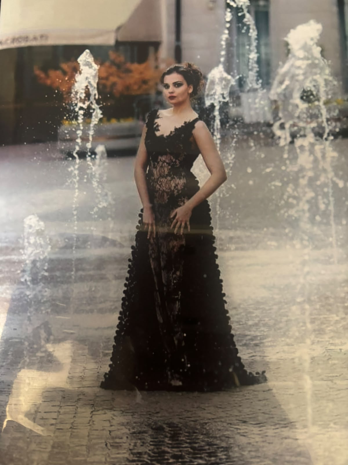 Shooting in piazza — 'Pizzo d'Ombra'